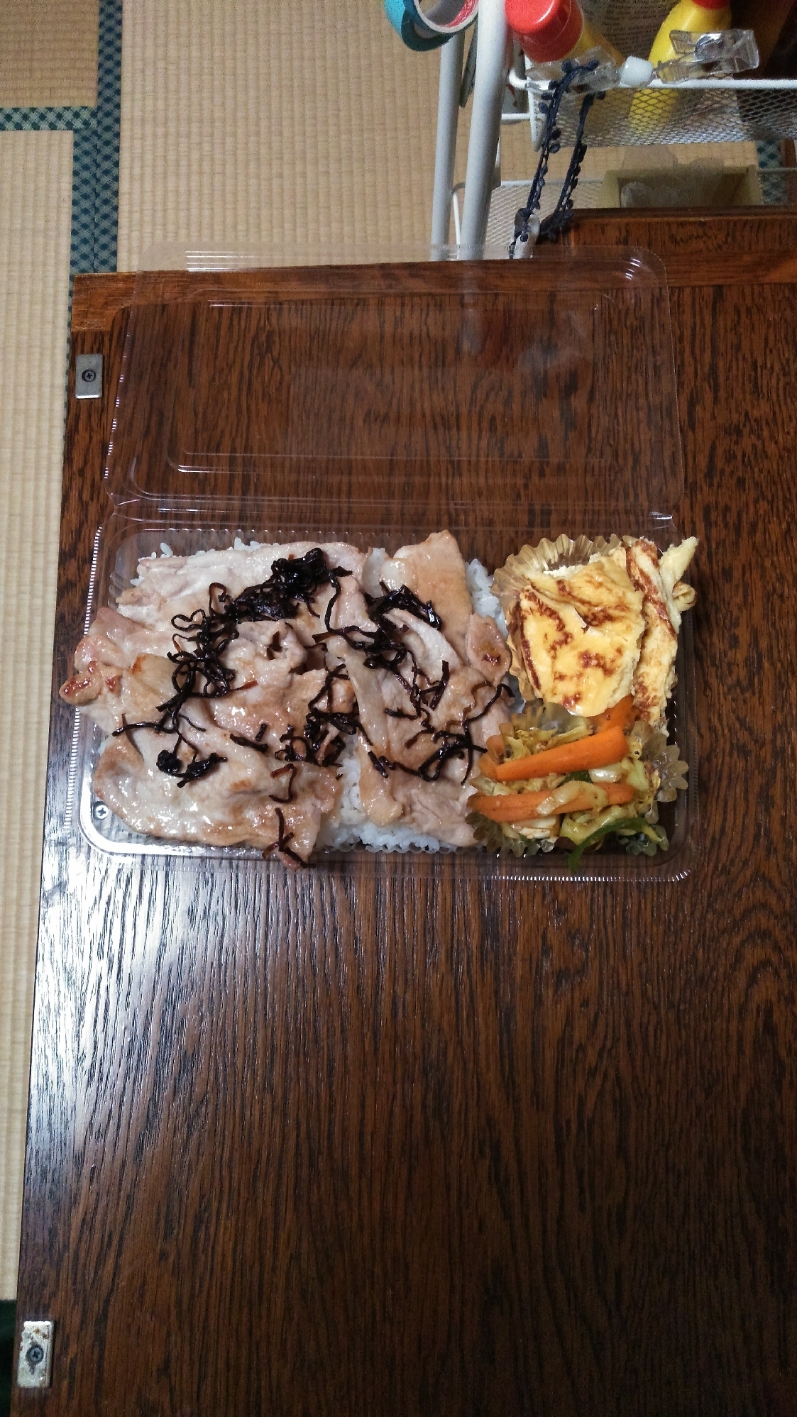 豚のせ弁当