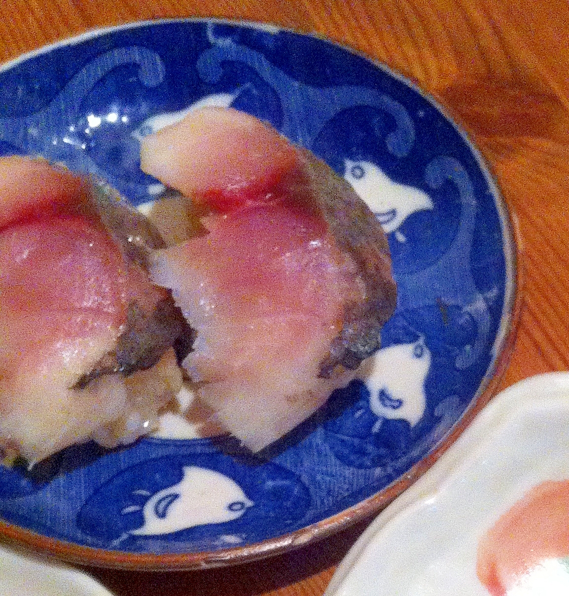 締め鯵のお寿司