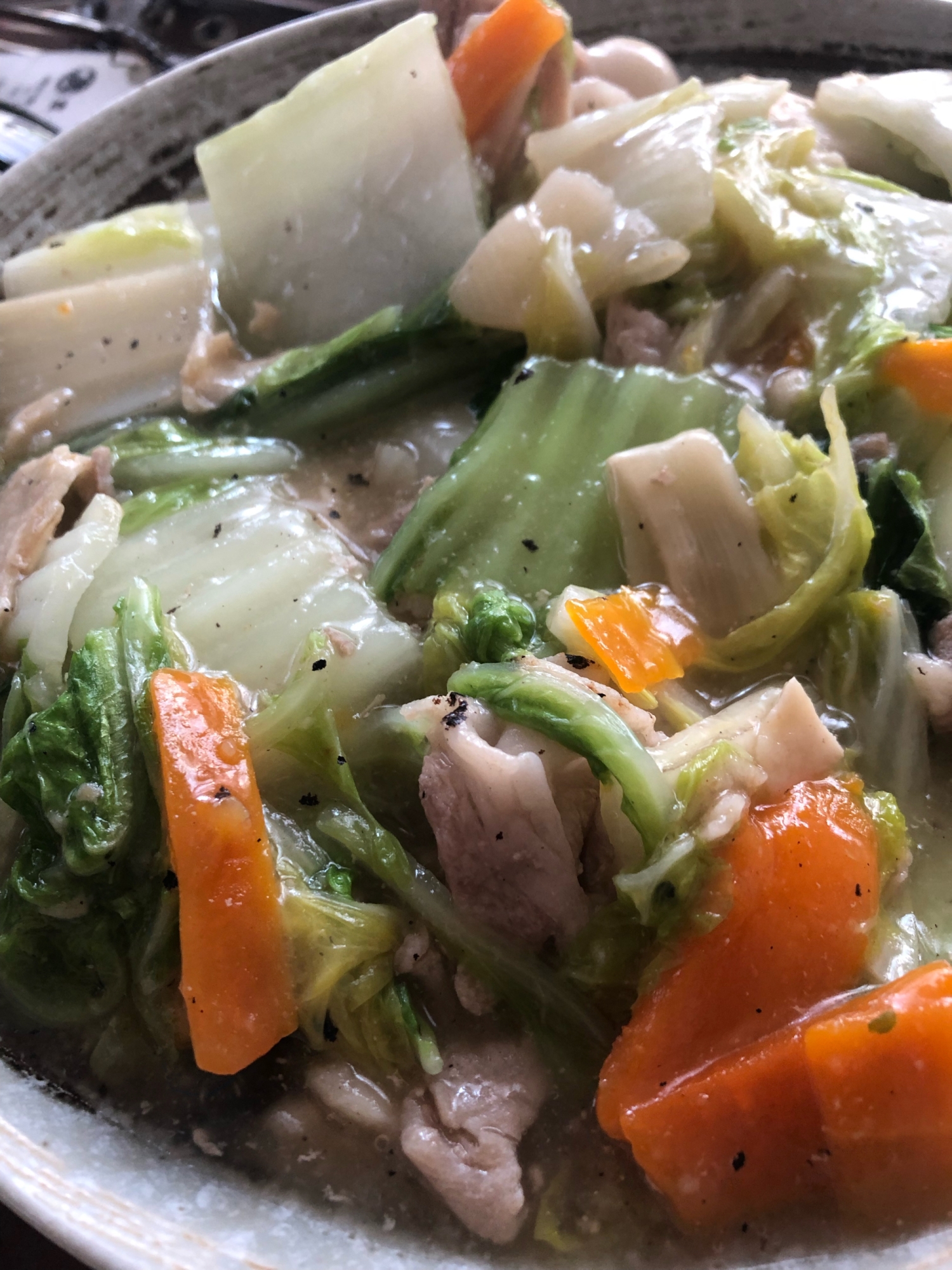 野菜たっぷり八宝菜