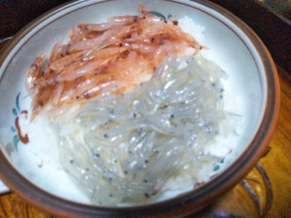 自然解凍で簡単！冷凍桜エビで作る生桜エビ丼