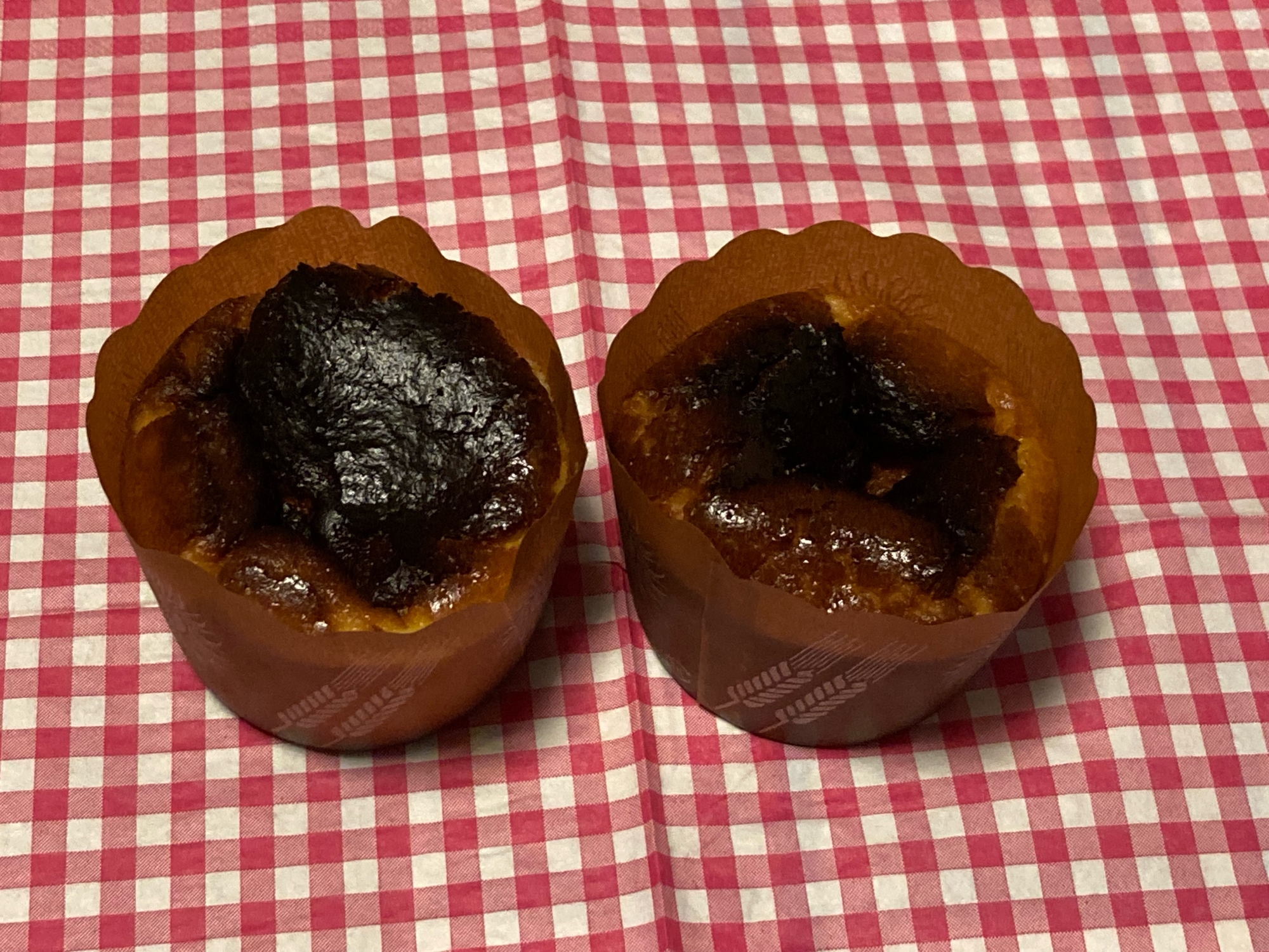 うちのおやつ カップバスクチーズケーキ