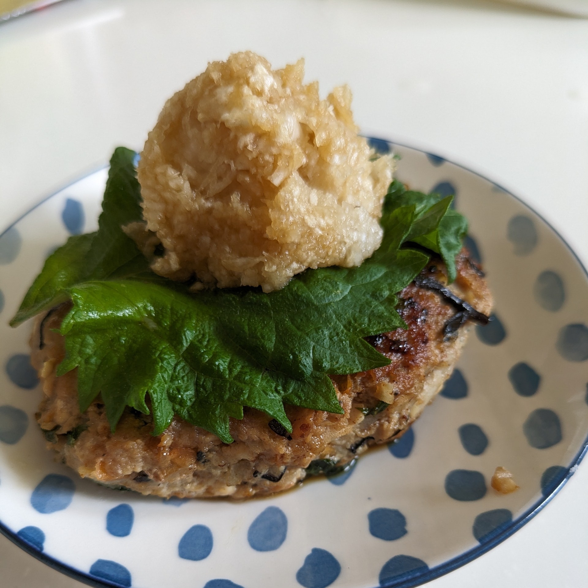 栄養たっぷり♪シャキシャキ食感の和風豆腐ハンバーグ