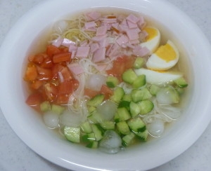 冷やし出汁そうめん