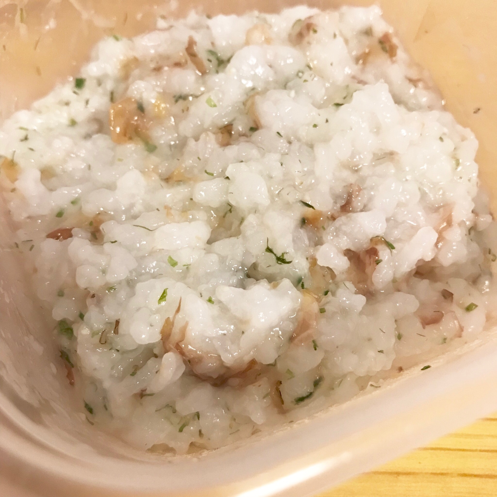 【離乳食】おかか海苔ごはん