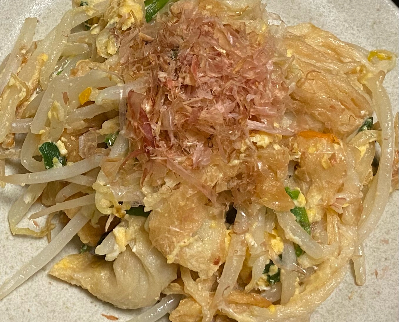 調味料は蕎麦だしだけ！麩チャンプルー