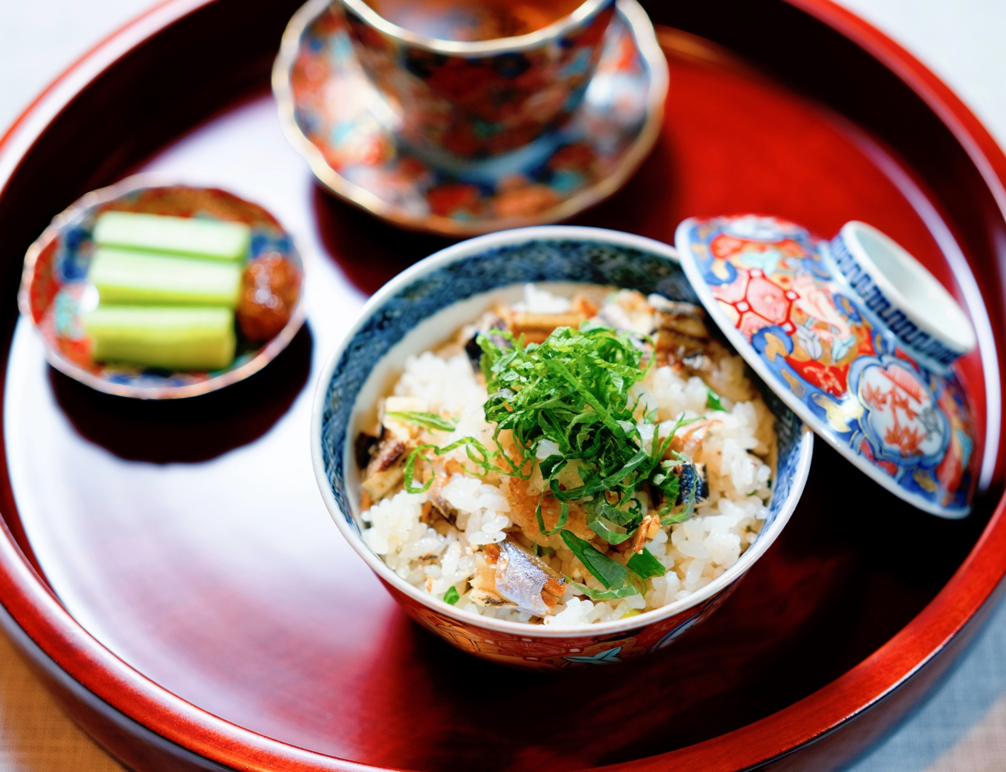 子持ちししゃもの炊き込みご飯【和食・主食】