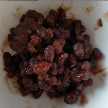 少量粒あん