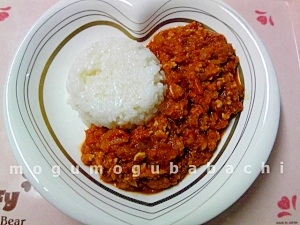 トマト缶で作る☆キーマカレー