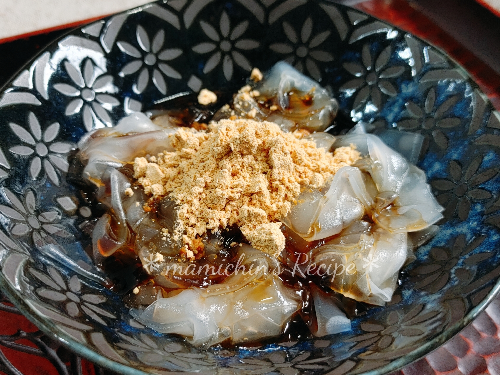 簡単和風スイーツ✽葛切り風〜