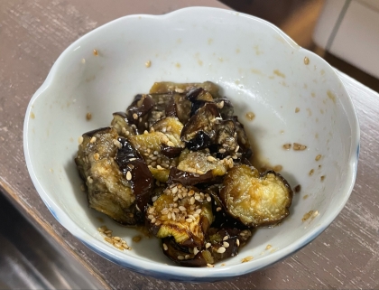 ノンフライヤーと麺つゆで簡単★茄子の揚げ浸し！