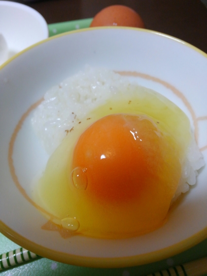 冷凍卵で☆卵かけご飯