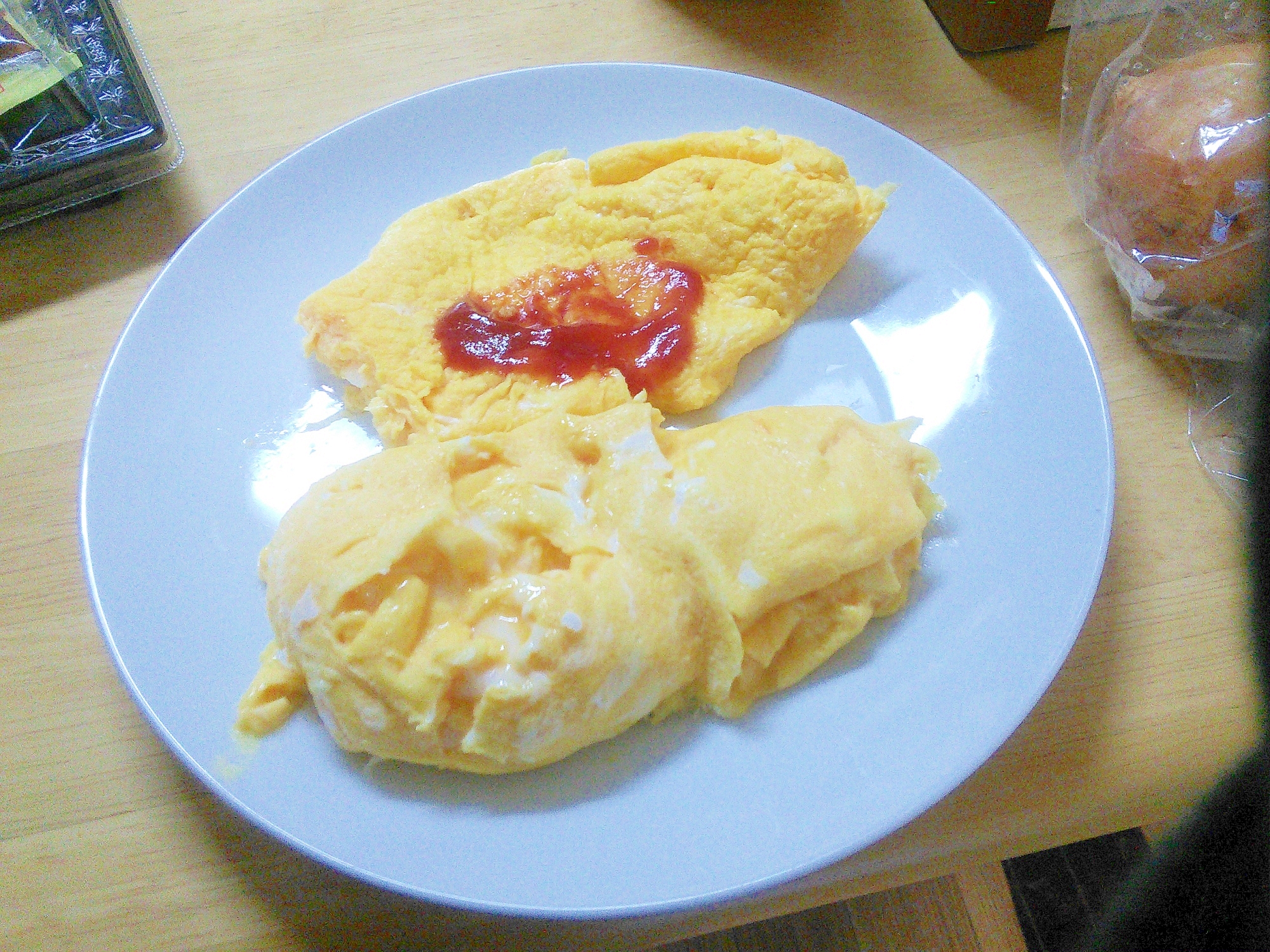 たまごだけ シンプルオムレツ レシピ 作り方 By マキピン助 楽天レシピ