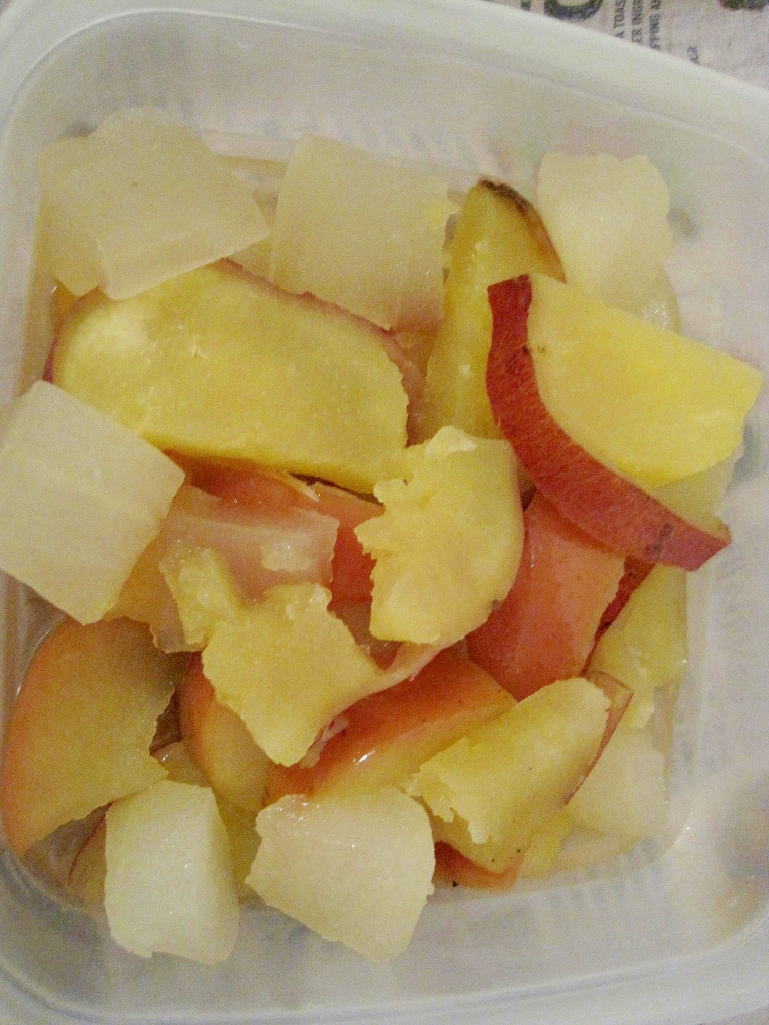 冬瓜とさつま芋とりんごの甘煮