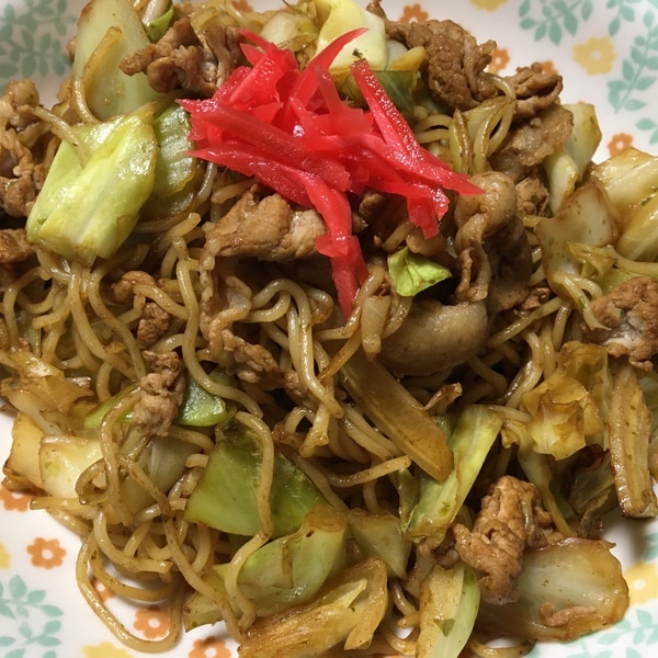 キャベツたっぷり マルちゃん焼きそば レシピ 作り方 By えみすけ0309 楽天レシピ キャベツたっぷり マルちゃん焼きそば レシピ 作り方 By えみすけ0309 楽天レシピ