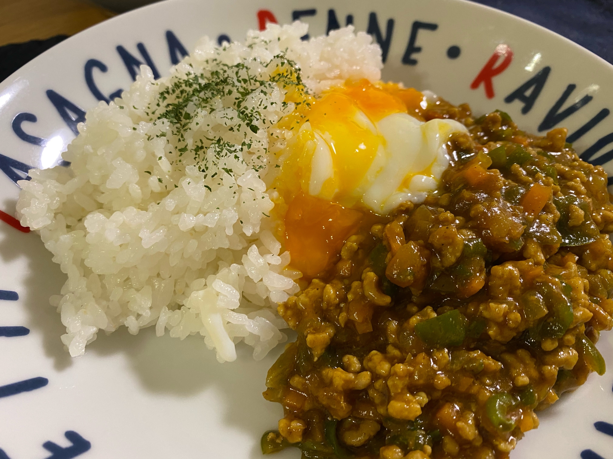 子供も食べられる辛くないキーマカレー♡