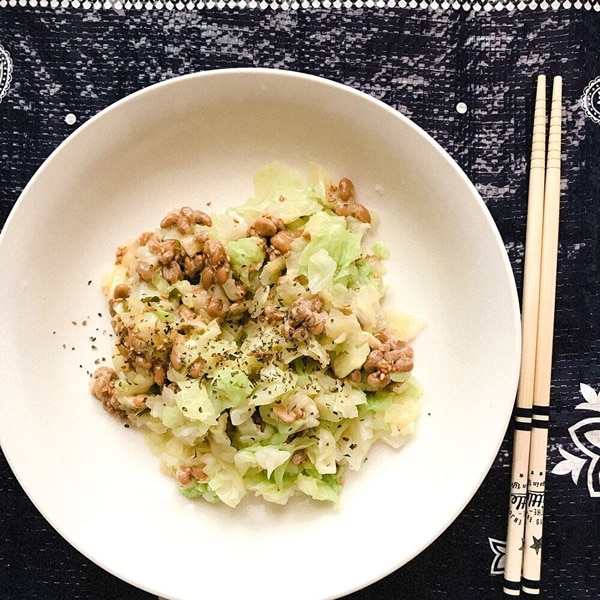 温キャベツサラダin納豆 サイドメニュー レシピ 作り方 By Petit Gake Cooking 楽天レシピ 温キャベツサラダin納豆 サイドメニュー レシピ 作り方 By Petit Gake Cooking 楽天レシピ