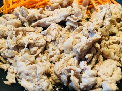 豚肉のポン酢炒め