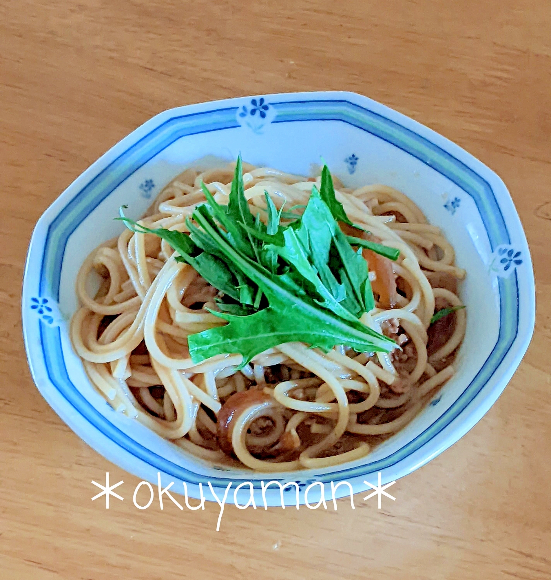 肉味噌マヨスパゲティ