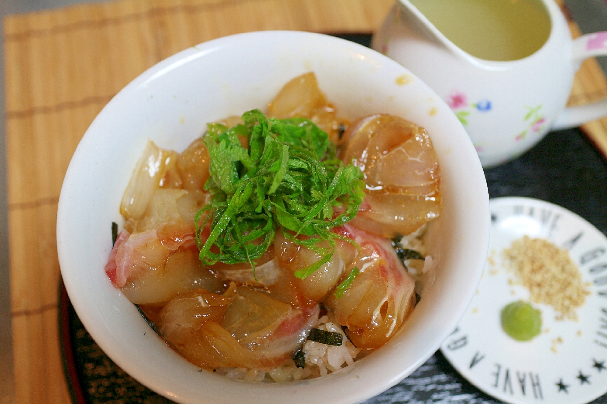 鯛の漬け丼