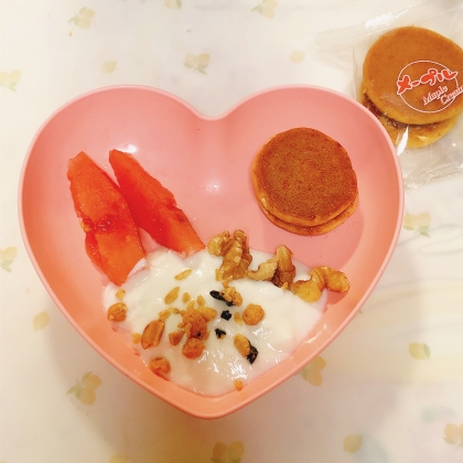 どら焼きヨーグルト