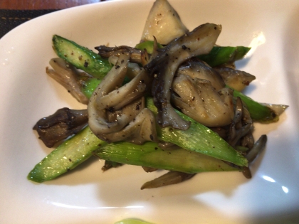 エリンギが無かったので、舞茸で作りました✨また作ります✨