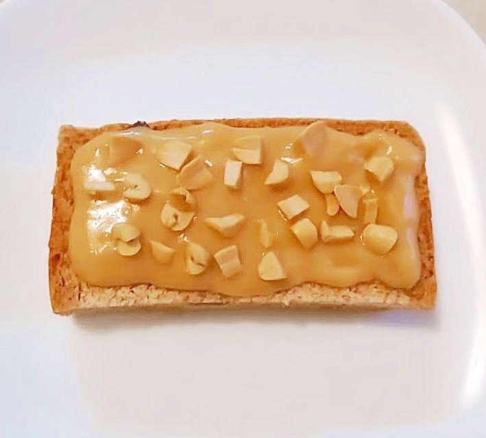 ピーナッツきな粉クリームトースト