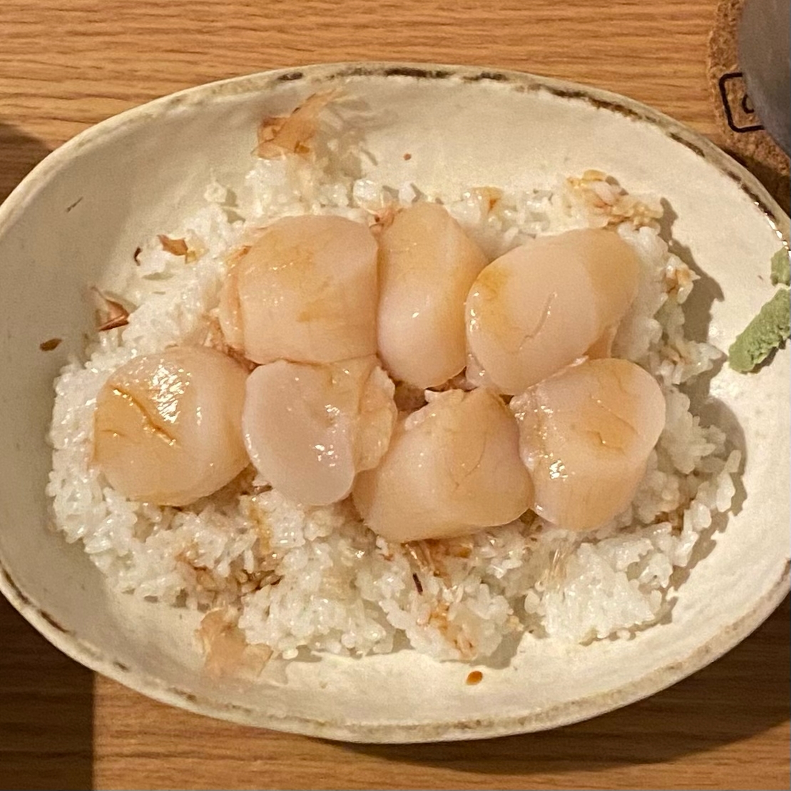 ほたて貝柱丼