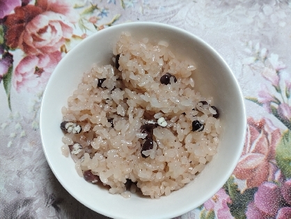 甘さも硬さも自在な赤飯・蒸し器で作る小豆のおこわ