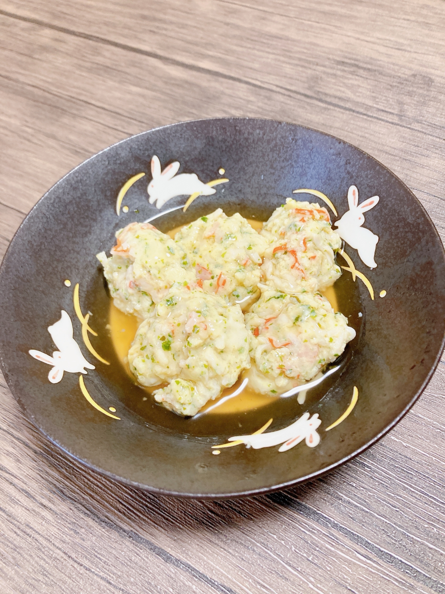 はんぺんのふわふわカニカマしんじょう