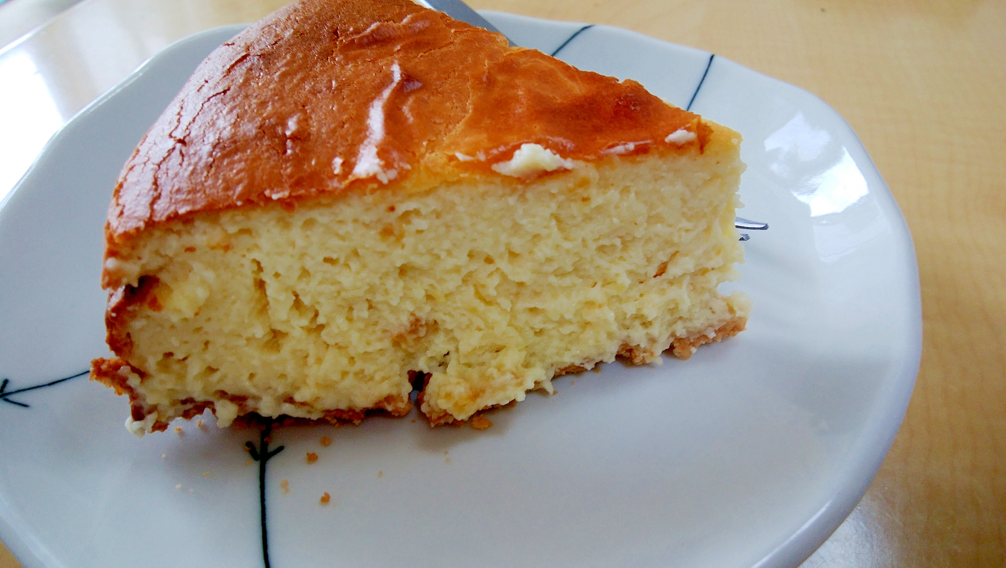 【簡単】オレンジ風味のベイクドチーズケーキ