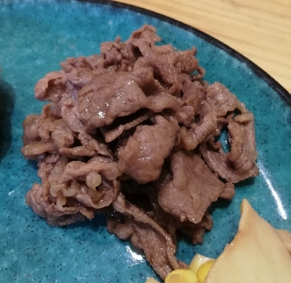 牛肉の焼きしゃぶ