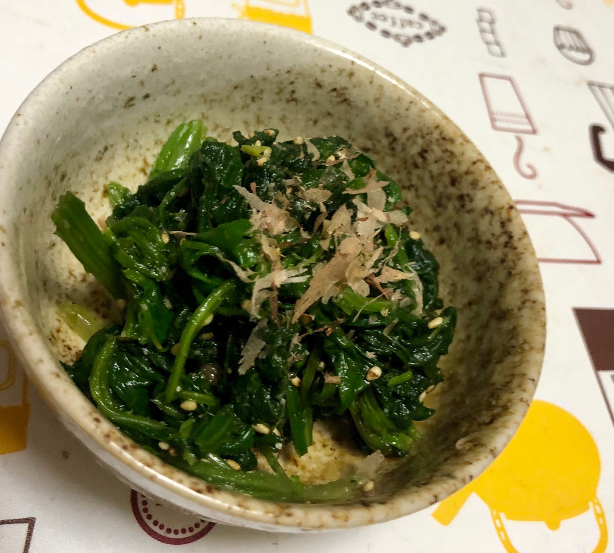 レンジで簡単♪ほうれん草の胡麻和え