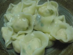 お帽子の水餃子 レシピ 作り方 By あとぶー 楽天レシピ