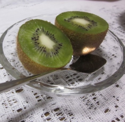 キウイのシロップ漬け