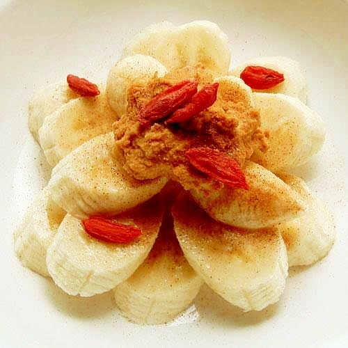 ５分 ホイップクリーム 黄な粉 バナナのデザート レシピ 作り方 By ジョン リーバス 楽天レシピ