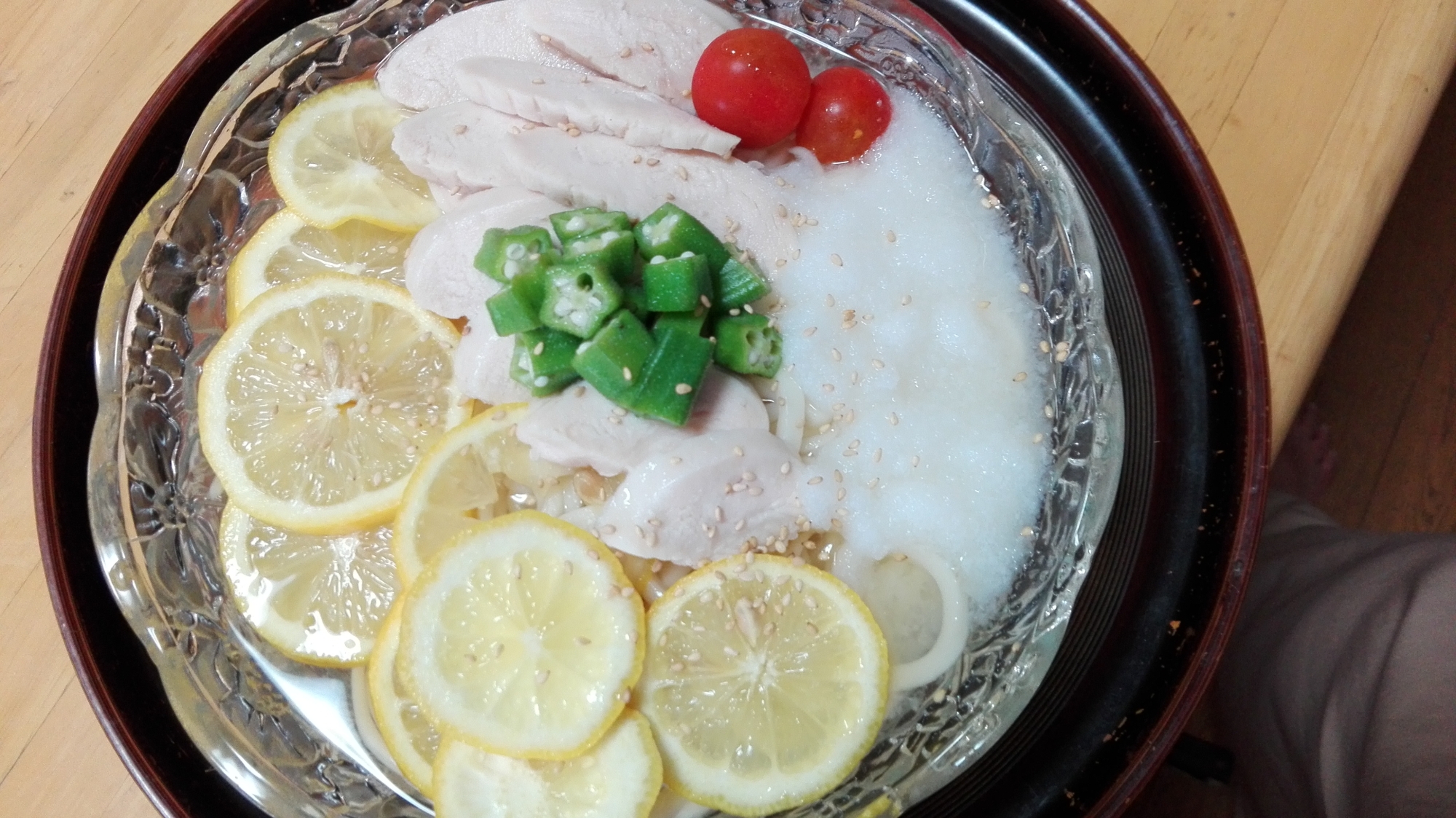 暑い夏に、ぴったり！‼お手軽サッパリうどん！