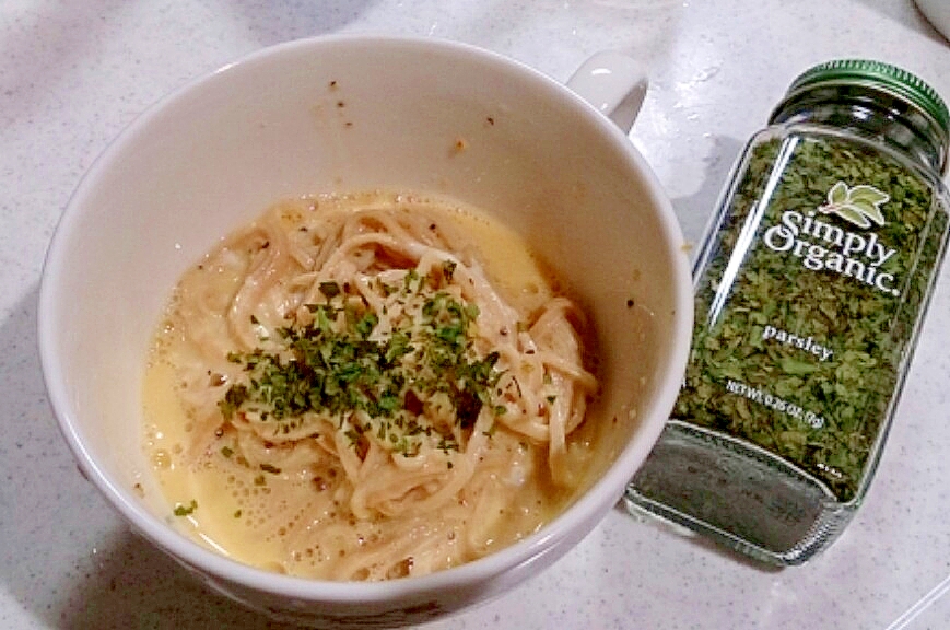 【糖質制限】大豆生麺250kcal簡単カルボナーラ