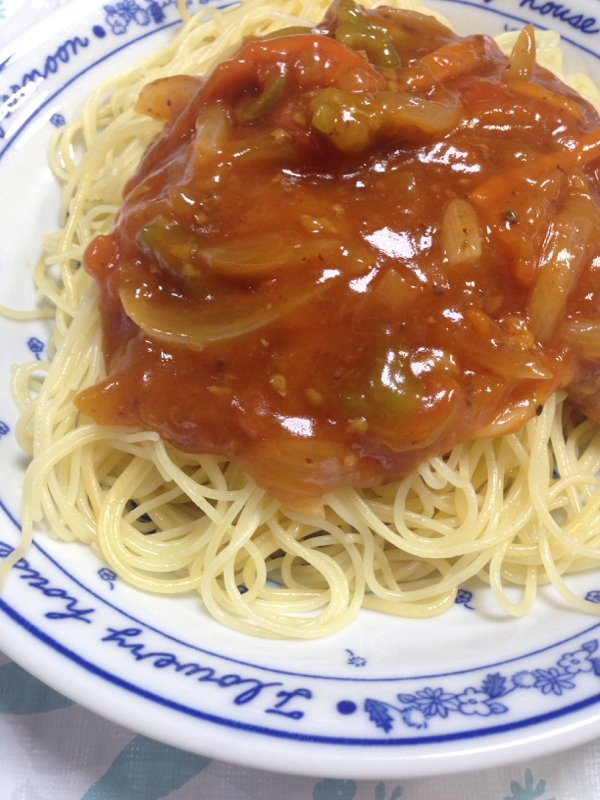 市販のミートソースをアレンジ ミートスパゲティ レシピ 作り方 By Xmickyx 楽天レシピ