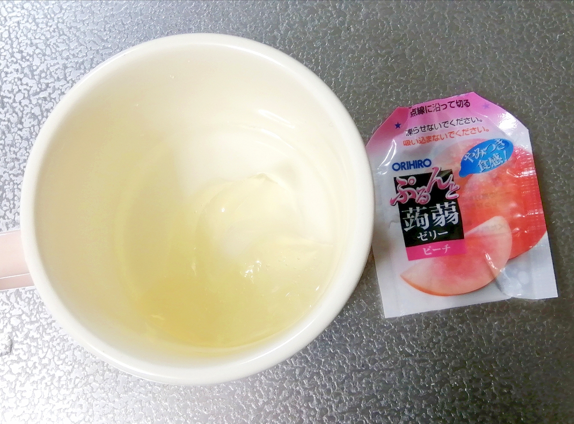 蒟蒻ゼリーで!超時短ナパージュ【艶出しに良し】