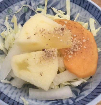 フルーツサラダ　（柿りんご）