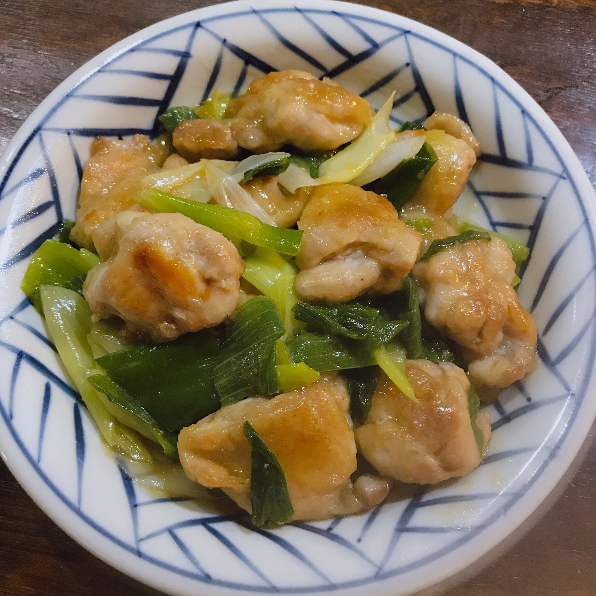 鳥の照り焼きネギ入り