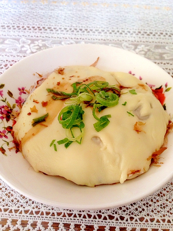 簡単美味しい♪おかかチーズ餅♡