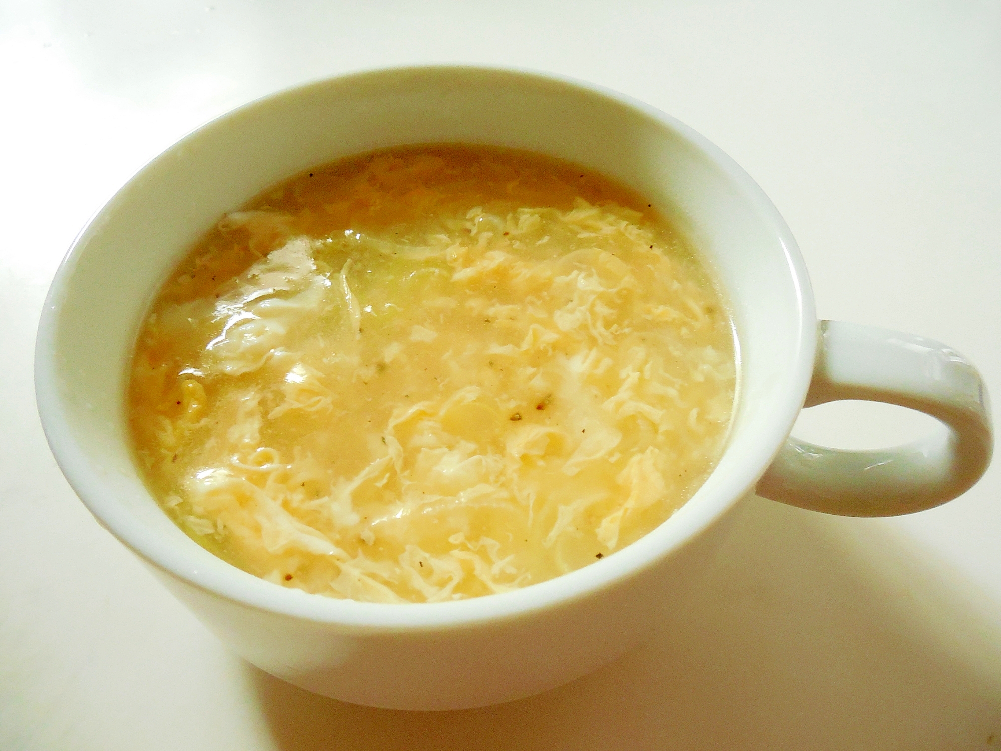 ねぎと卵のたまごスープ レシピ 作り方 By ドキンちゃんmico 楽天レシピ