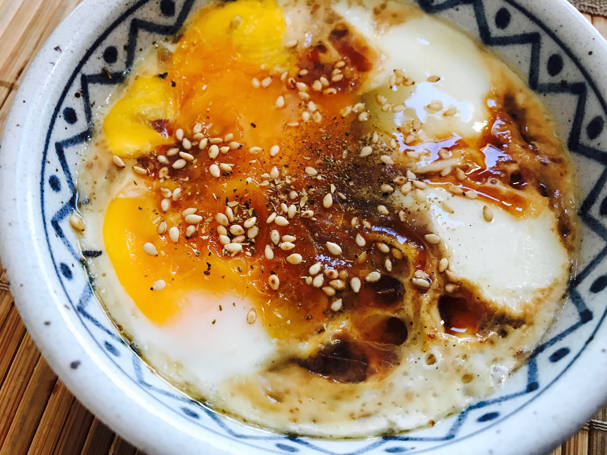 アレンジ！鯖の味噌煮の山椒卵とじ