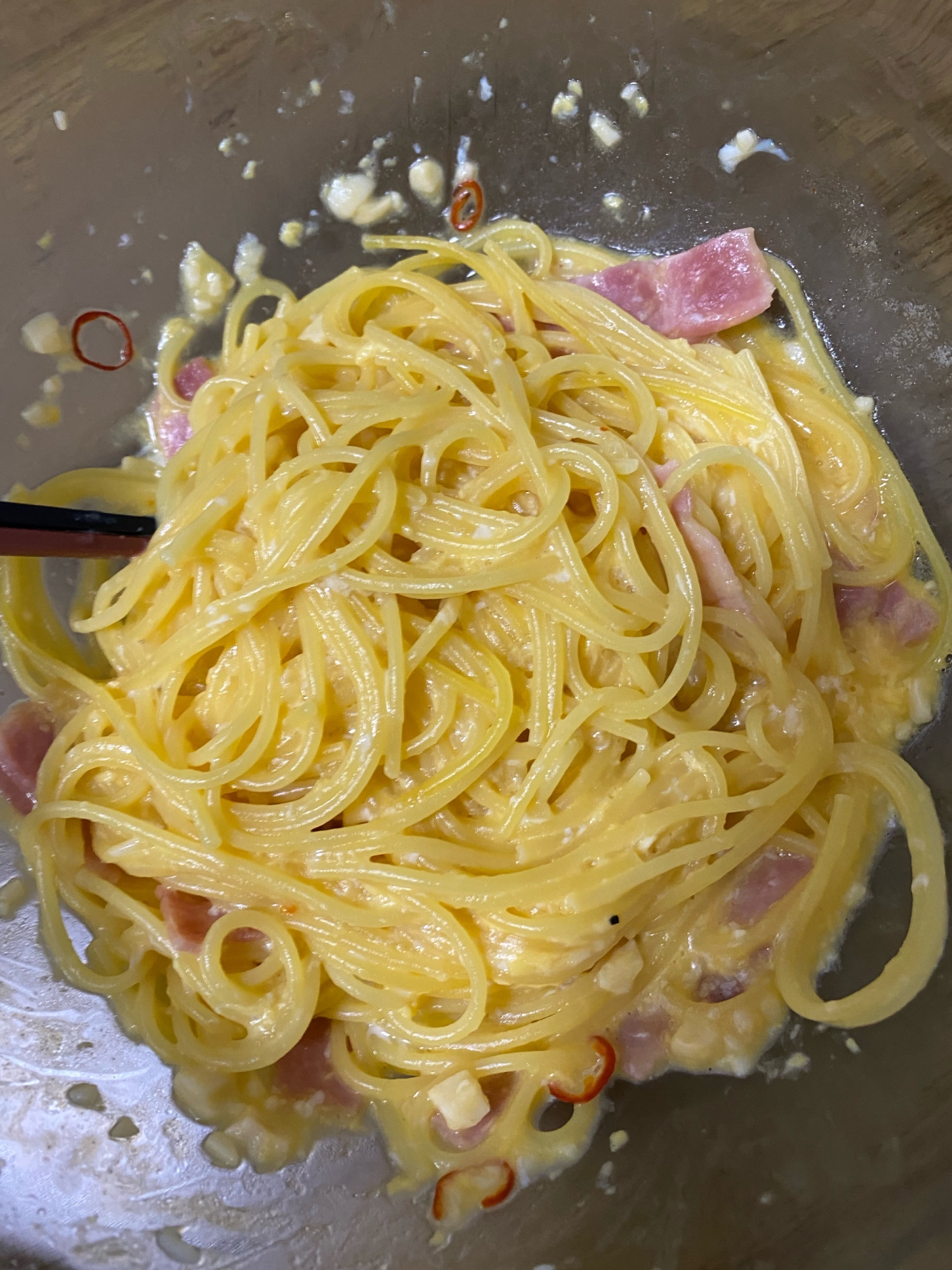 レンジでぺぺたま！