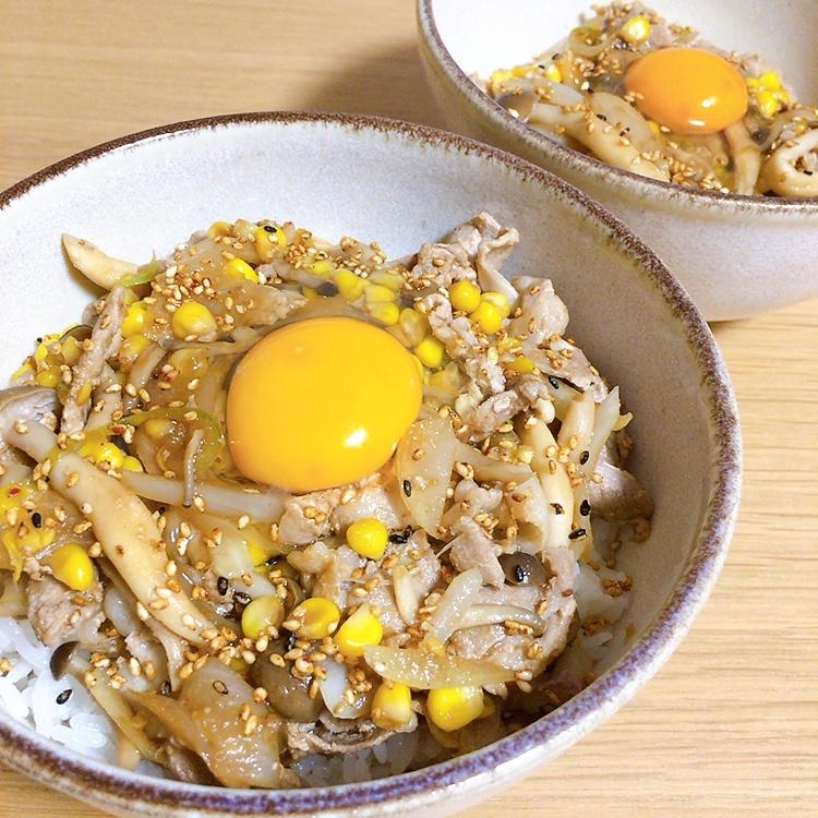 プルコギ丼風★*。