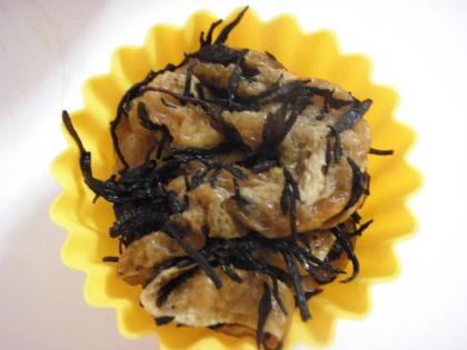 簡単！生ひじきと油揚げの煮物