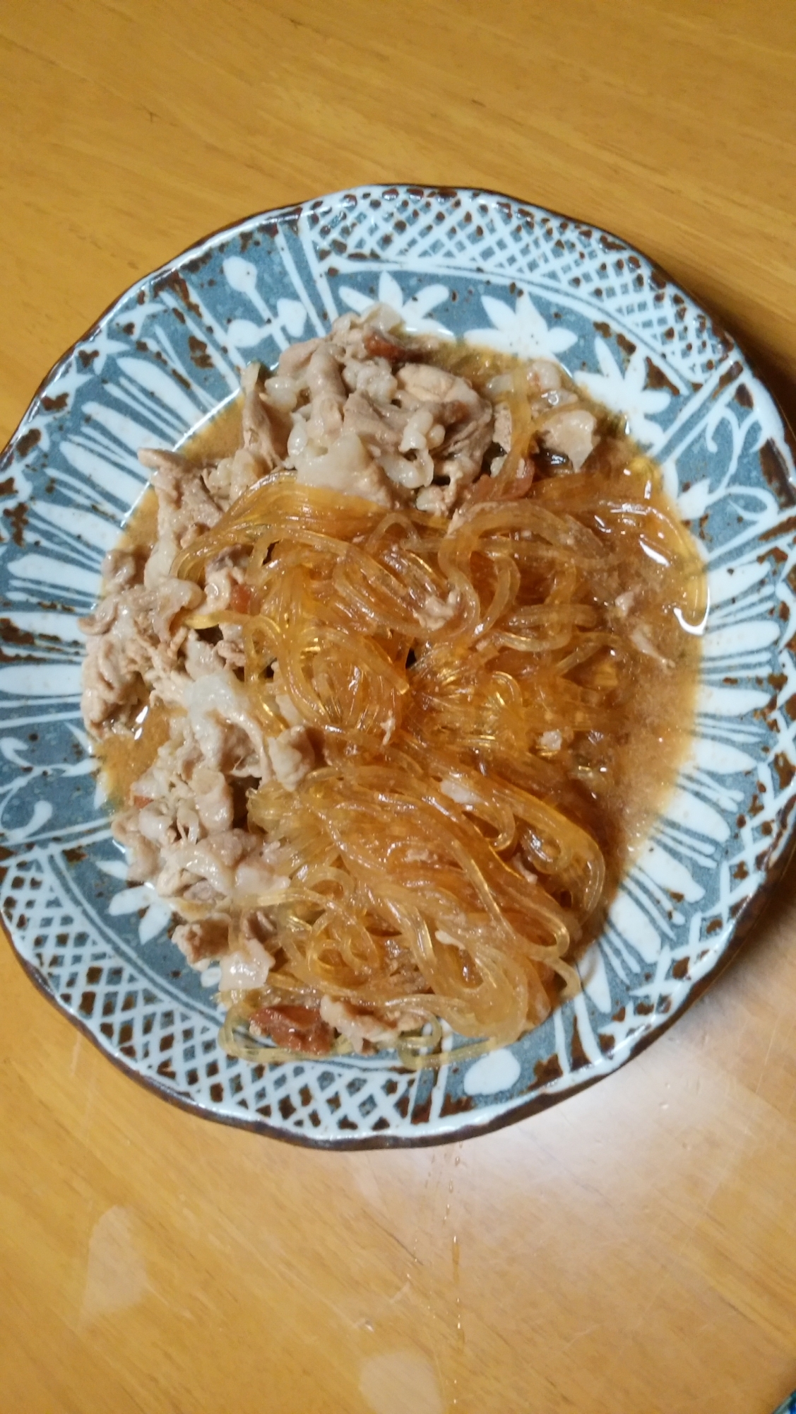 豚肉と春雨の梅煮