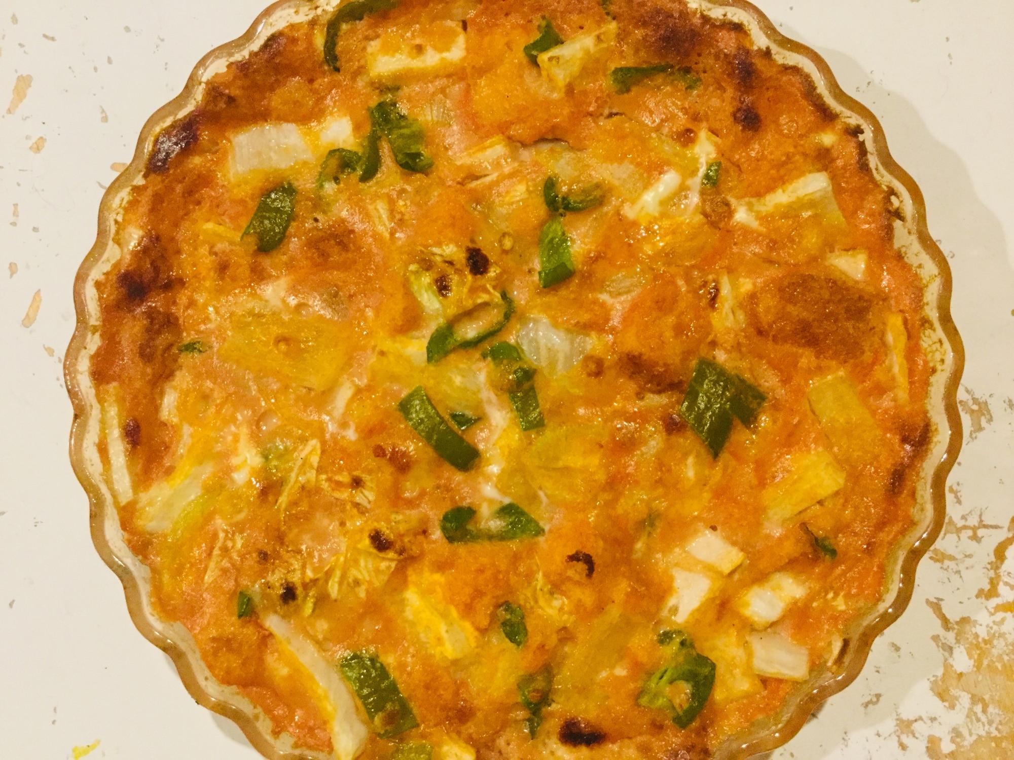 トマトケチャップ入り ピーマンと白菜のキッシュ レシピ・作り方 by 作りまくる、食べまくる - 楽天レシピ