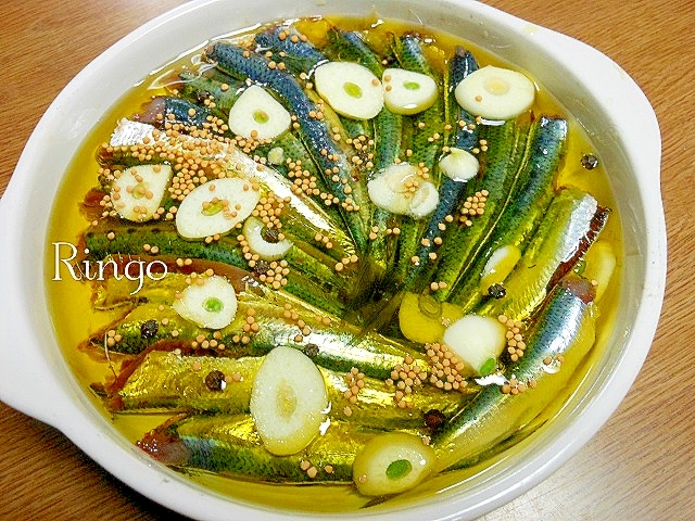 オーブンにお任せ 自家製オイルサーディン レシピ 作り方 By Greenleaf Ik 楽天レシピ